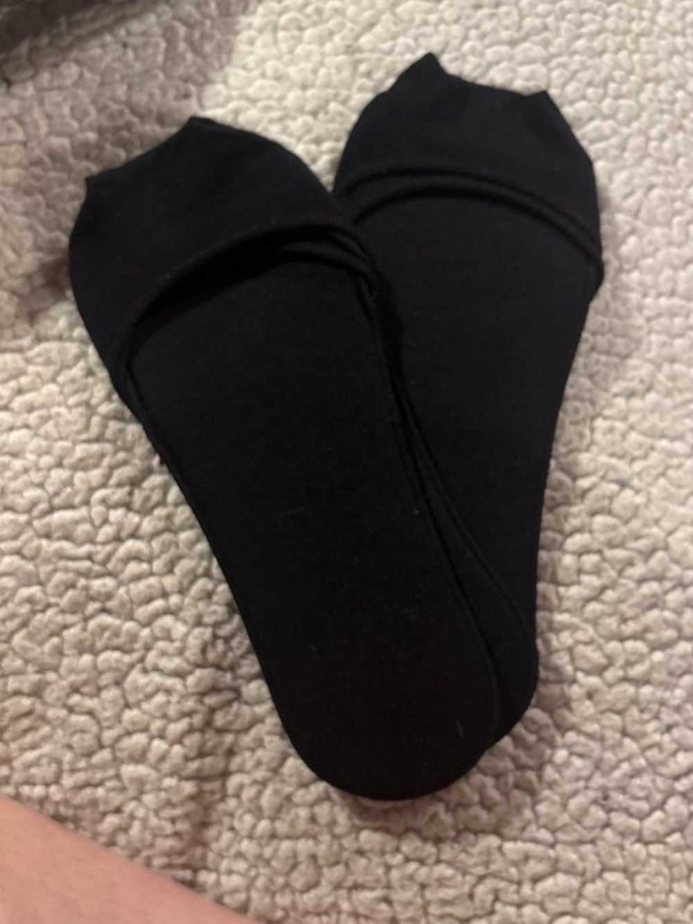 No-Show Liner Socks - Black